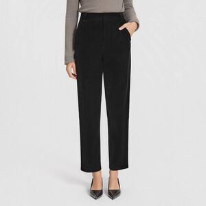 a new day Black Velvet Wide Leg Pants
